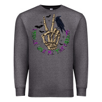 Charcoal Heather People Give Me The Creeps Premium Sweatshirt - texasbilliewilder