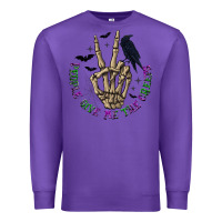 Purple People Give Me The Creeps Premium Sweatshirt - texasbilliewilder
