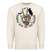 Sandshell People Give Me The Creeps Premium Sweatshirt - texasbilliewilder