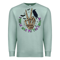 Seafoam People Give Me The Creeps Premium Sweatshirt - texasbilliewilder