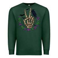 Sports Green People Give Me The Creeps Premium Sweatshirt - texasbilliewilder