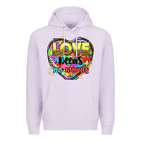 Lilac Love needs no words Premium Hoodie - NancyCooperArtShop