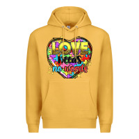 Mustard Love needs no words Premium Hoodie - NancyCooperArtShop
