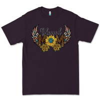 Plum blessed mom Premium Tee - SublimationCraftShop