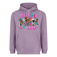 Lavender Best Mom Ever Afro Woman Heavyweight Hoodie - texasbilliewilder