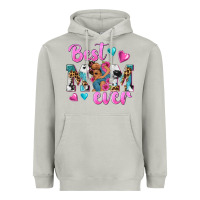Moon Dust Best Mom Ever Afro Woman Heavyweight Hoodie - texasbilliewilder