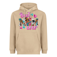 Mushroom Best Mom Ever Afro Woman Heavyweight Hoodie - texasbilliewilder