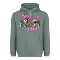 Sage Best Mom Ever Afro Woman Heavyweight Hoodie - texasbilliewilder
