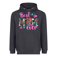 Smoke Best Mom Ever Afro Woman Heavyweight Hoodie - texasbilliewilder