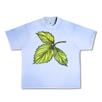 Grape Ice green leaf Urban Heavy Tee - BarkalooDesign