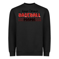 Black loud and proud baseball mama Heavyweight Sweatshirt - MaliasSmallBusiness