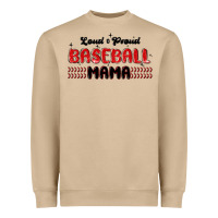 Mushroom loud and proud baseball mama Heavyweight Sweatshirt - MaliasSmallBusiness