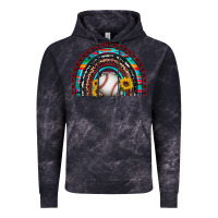 Cloud Black baseball rainbow Vintage Hoodie - Artiststas