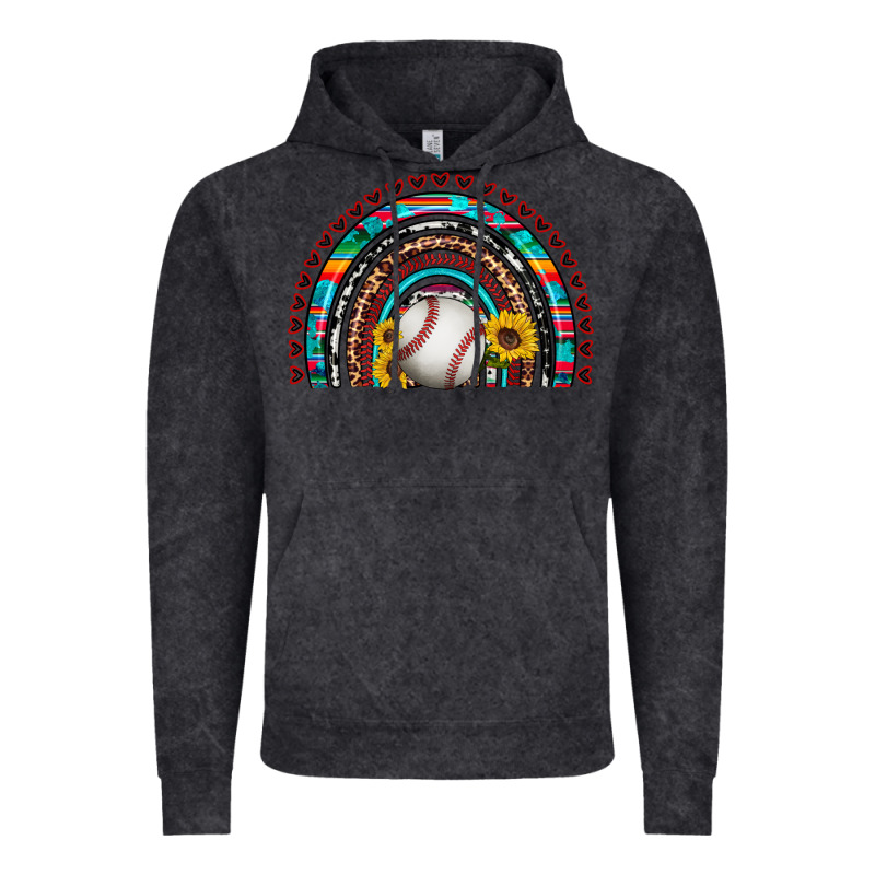 Baseball Rainbow Vintage Hoodie by Artiststas | Teevron