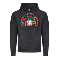 Vintage Black baseball rainbow Vintage Hoodie - Artiststas