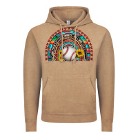 Vintage Coffee baseball rainbow Vintage Hoodie - Artiststas