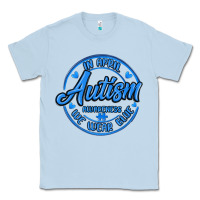 Dusty Blue autism awareness Classic Tee - MaliasSmallBusiness