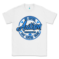 White autism awareness Classic Tee - MaliasSmallBusiness