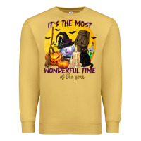 Antique Gold It's The Most Wonderful Time of The Year Premium Sweatshirt - texasbilliewilder