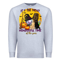 Heather Grey It's The Most Wonderful Time of The Year Premium Sweatshirt - texasbilliewilder