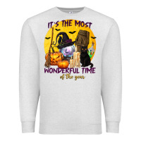 Oatmeal Heather It's The Most Wonderful Time of The Year Premium Sweatshirt - texasbilliewilder