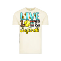 Vintage Arctic live love softball Vintage Tee - LillyAllenDesigns