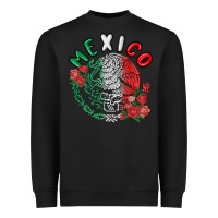 Black mexico Heavyweight Sweatshirt - MaliasSmallBusiness