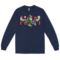 Navy san judas mom Long Sleeve Tee - JahusDesignShop