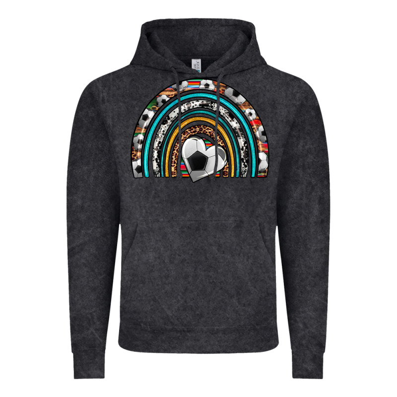 Soccer Rainbow Vintage Hoodie by Artiststas | Teevron