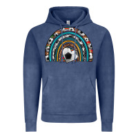 Vintage Denim soccer rainbow Vintage Hoodie - Artiststas
