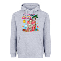 Heather Grey Always salty Heavyweight Hoodie - NancyCooperArtShop