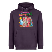 Plum Always salty Heavyweight Hoodie - NancyCooperArtShop