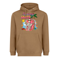 Toasted Coconut Always salty Heavyweight Hoodie - NancyCooperArtShop