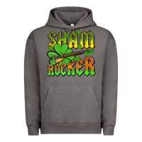 Pigment Tornado St. Patrick’s Day sham rocker with guitar Urban Hoodie - OliviaCreatesArt