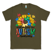 Army Green accept understand love awareness Classic Tee - MaliasSmallBusiness