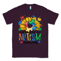 Plum accept understand love awareness Classic Tee - MaliasSmallBusiness