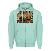 Seafoam educated motivated elevated melanated Zipper Hoodie - LillyAllenDesigns