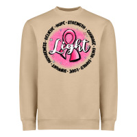 Mushroom fight breast cancer Heavyweight Sweatshirt - MaliasSmallBusiness