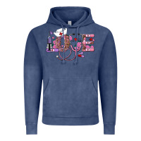 Valentine's Day Nurse Love Vintage Hoodie | Teevron