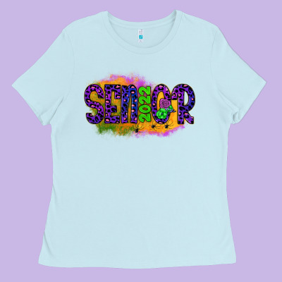 Senior 2022 Halloween Ladies Tee Designed By Jahusdesignshop