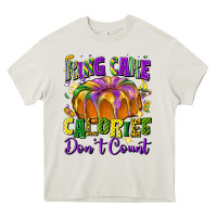 Cream king cake calories don't count Heavy Core Tee - FaDigitalArtStudio