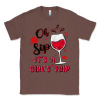 Chestnut oh sip it's a girl's trip Classic Tee - MaliasSmallBusiness