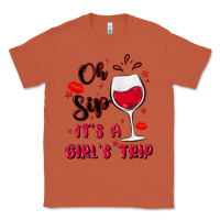 Copper oh sip it's a girl's trip Classic Tee - MaliasSmallBusiness
