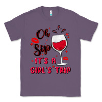 Lavender oh sip it's a girl's trip Classic Tee - MaliasSmallBusiness