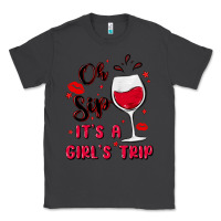 Smoke oh sip it's a girl's trip Classic Tee - MaliasSmallBusiness