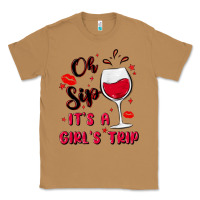 Toasted Coconut oh sip it's a girl's trip Classic Tee - MaliasSmallBusiness