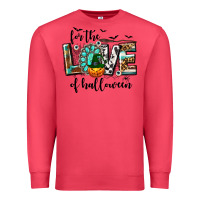 Cardinal Western For The Love of Halloween Premium Sweatshirt - texasbilliewilder