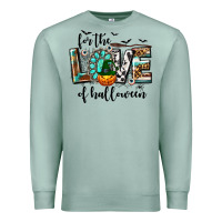 Seafoam Western For The Love of Halloween Premium Sweatshirt - texasbilliewilder