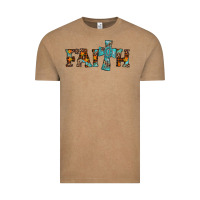 Vintage Coffee faith thanksgiving cross Vintage Tee - AdoDesignShop