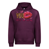 Mauve Wine you blow me away olivia Urban Hoodie - OliviaCreatesArt